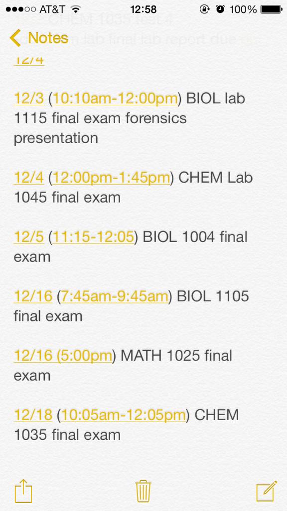 hannaxsoliman's tweet photo. Stress in a screenshot #college #scaredfreshman http://t.co/39pSmxRkzn