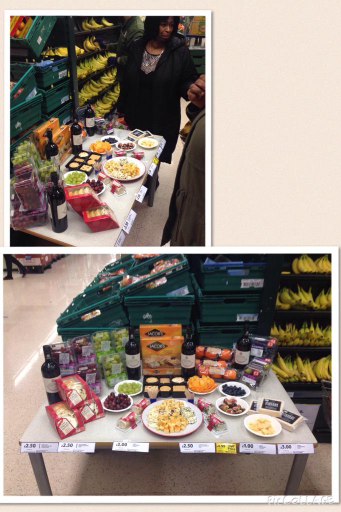Tasters ready to try for our evening customers! <a href="/jonny_mcq/">Jonny_mcq</a> <a href="/JezButwell/">Jez Butwell</a> <a href="/rebecca5476/">Rebecca Rabadia</a> @dushanth2 <a href="/andrewdmy/">Andrew Yaxley</a>