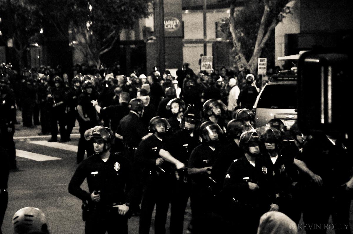 kevissimo's tweet photo. My account from Wednesday's protest and mass arrest in Los Angeles. #LA #Ferguson #FergusonLA
http://t.co/9b9Lh3oigH http://t.co/qU6ksSkn3r