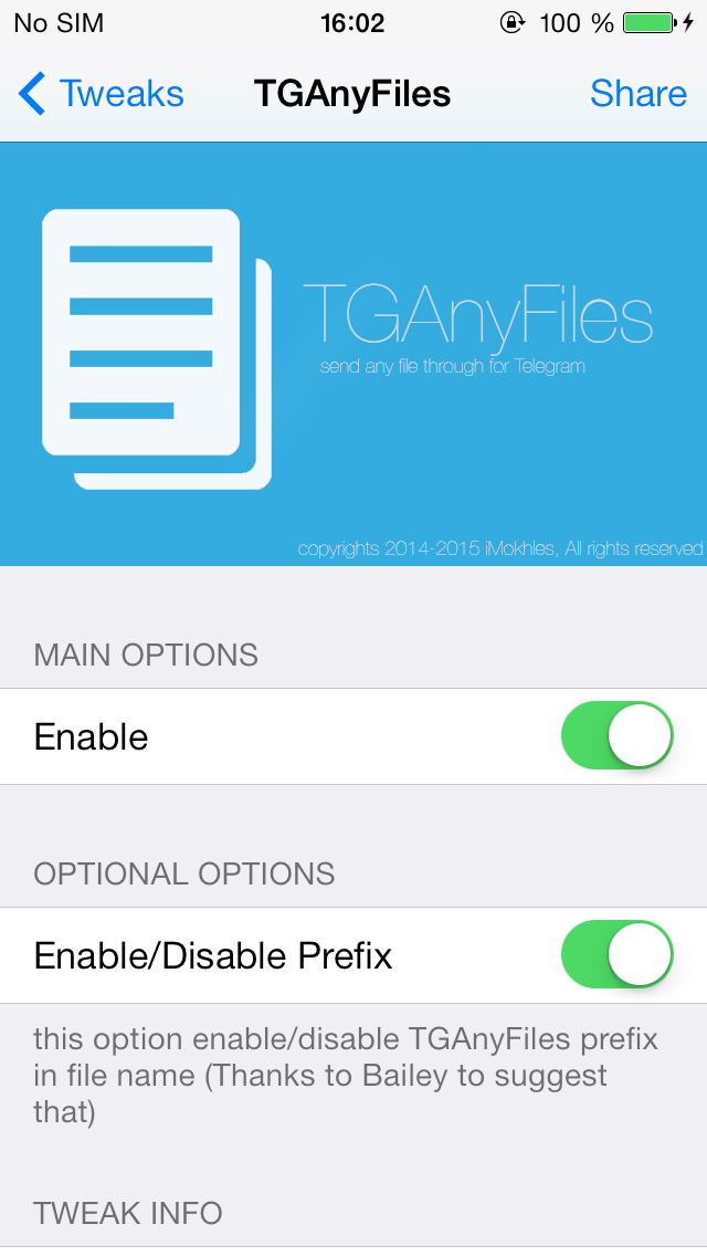 iMokhles's tweet photo. #TGAnyFiles
هي الأداة المنتظرة للتليجرام تسمح لك إرسال اي ملف تريد عبر التطبيق
😁
ها اعجبتكم 😜 http://t.co/PVtG694ZoY http://t.co/0MfaMIPzwR