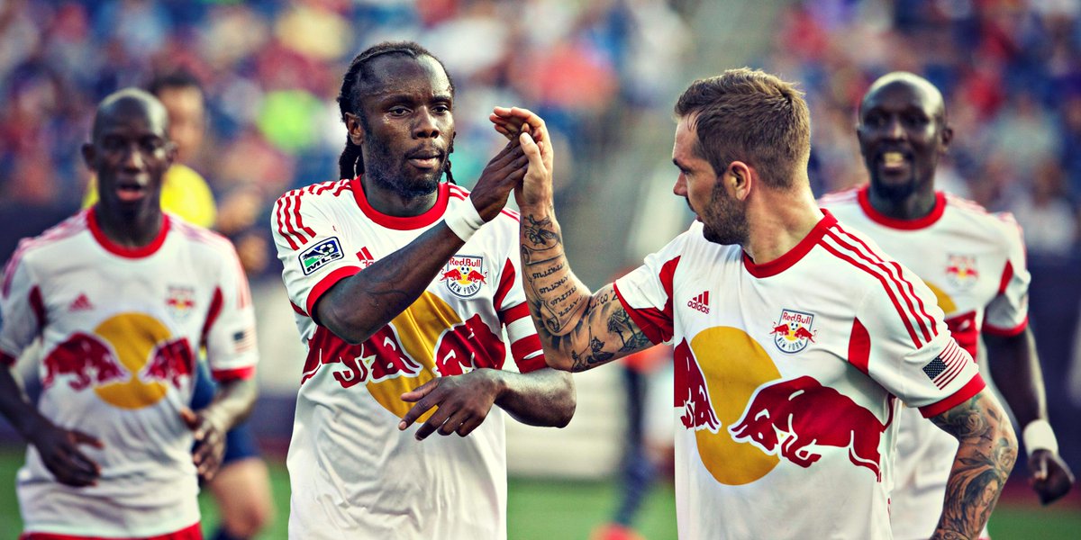 MLS's tweet photo. 2-0 in Foxborough is a familiar scoreline for @NewYorkRedBulls: http://t.co/AxZqhWXNyM #RunWithUs http://t.co/Q3TZE9YF7v