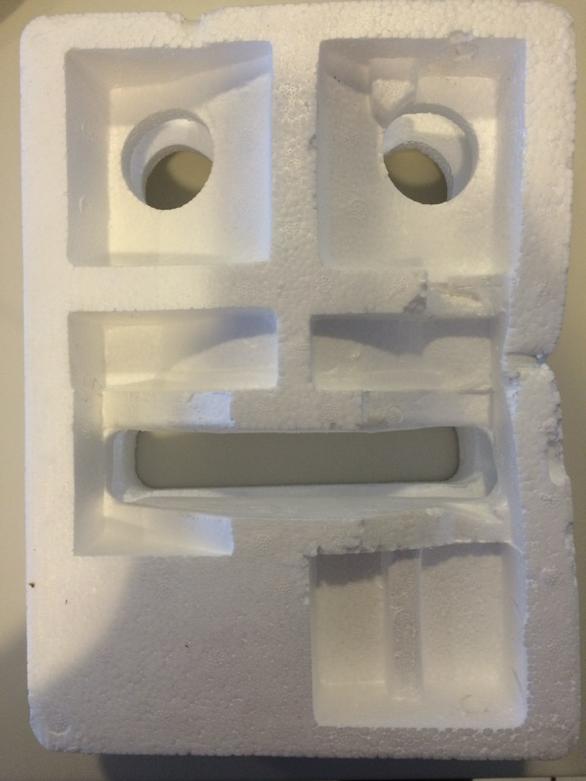 rohitgupta857's tweet image. Chocolate fountain came in this packaging. Intentional or accidental? #funpackaging