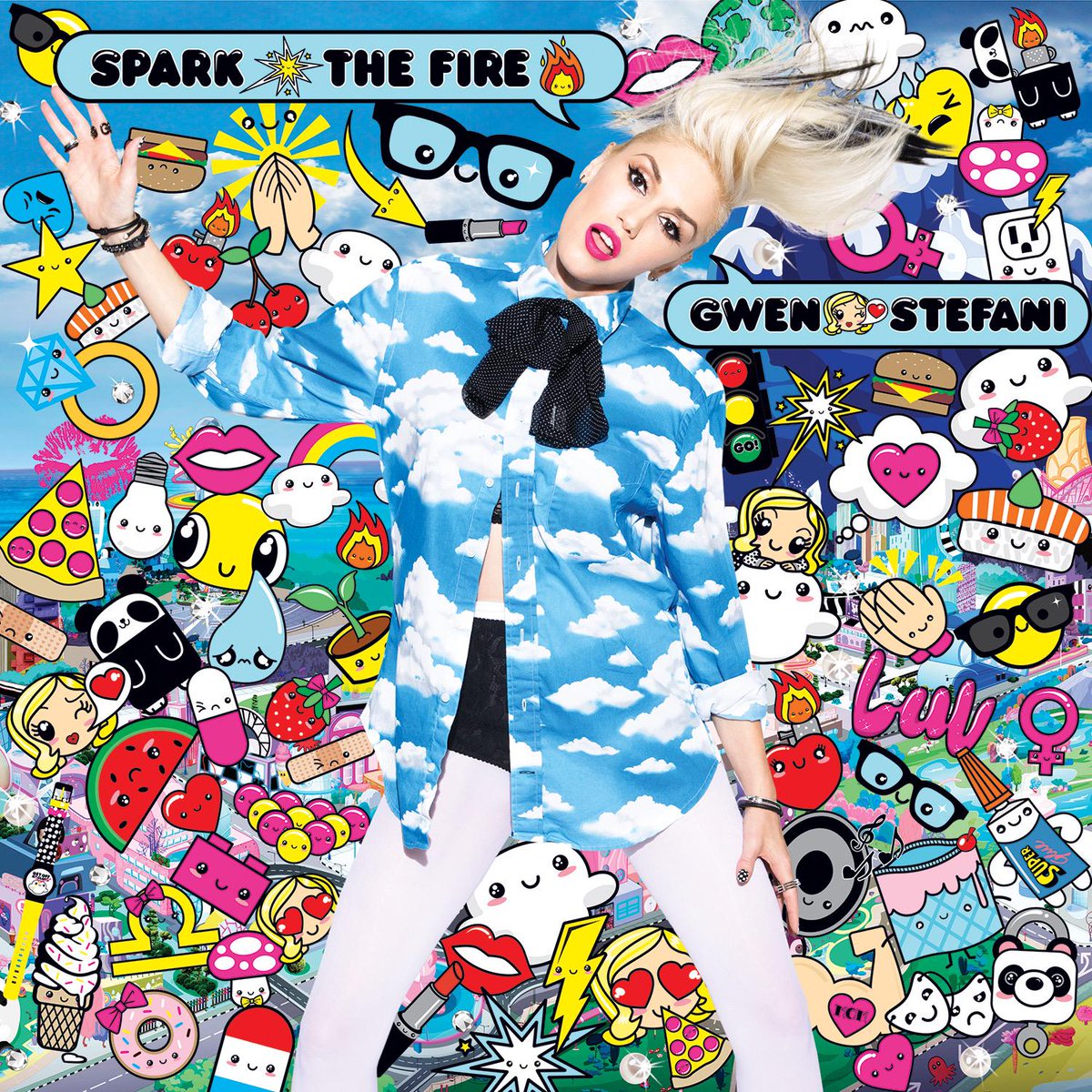 gwenstefani's tweet photo. Monday we go BIG. #SparkTheFire single &amp; video officially out &amp; @Pharrell &amp; I performing it live on @NBCTheVoice!🔥💥🙌🌟 http://t.co/OaWJdi5wcH