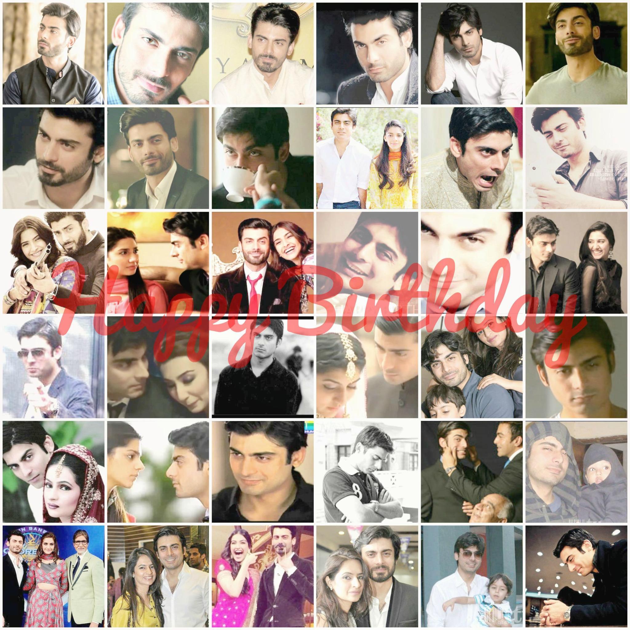 " HAPPY BIRTHDAY FAWAD KHAN!!  