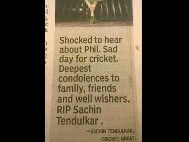 X E E H A N Timesofindia Ripsachintendulkar Http T Co Cn3tfzjzeb