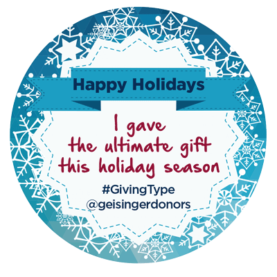 lifesourcepa's tweet photo. Be the #GivingType and give the #UltimateGift this holiday season with @geisingerdonors! http://t.co/szDNXKww3f