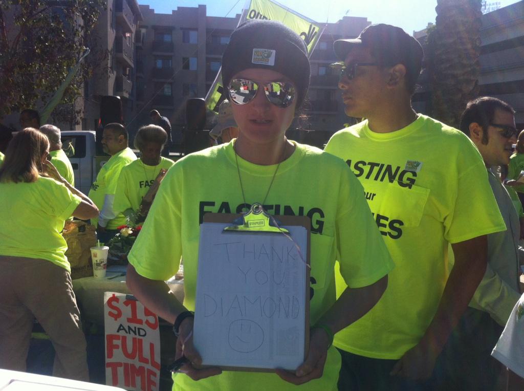 ForRespectSoCal's tweet image. Our rally is done, but our movement grows! 

THANK YOU for the follows/rts. Keep retweeting #WalmartStrikers! &amp;lt;3