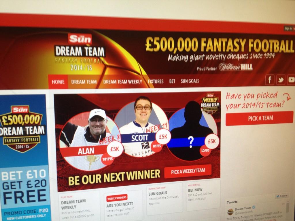 scottyups's tweet photo. @Sharpey__69 check the sun dream team page http://t.co/opAcoaIu34