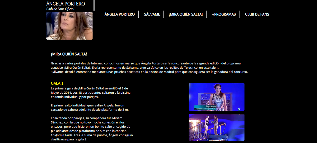 AngelaPorteroCF's tweet photo. ¡Bienvenidos a la nueva web del CF de @Porteroangela! (se ve mejor en ordenador que en móvil) http://t.co/GaFV3xJJqH http://t.co/mdomwX6lTE