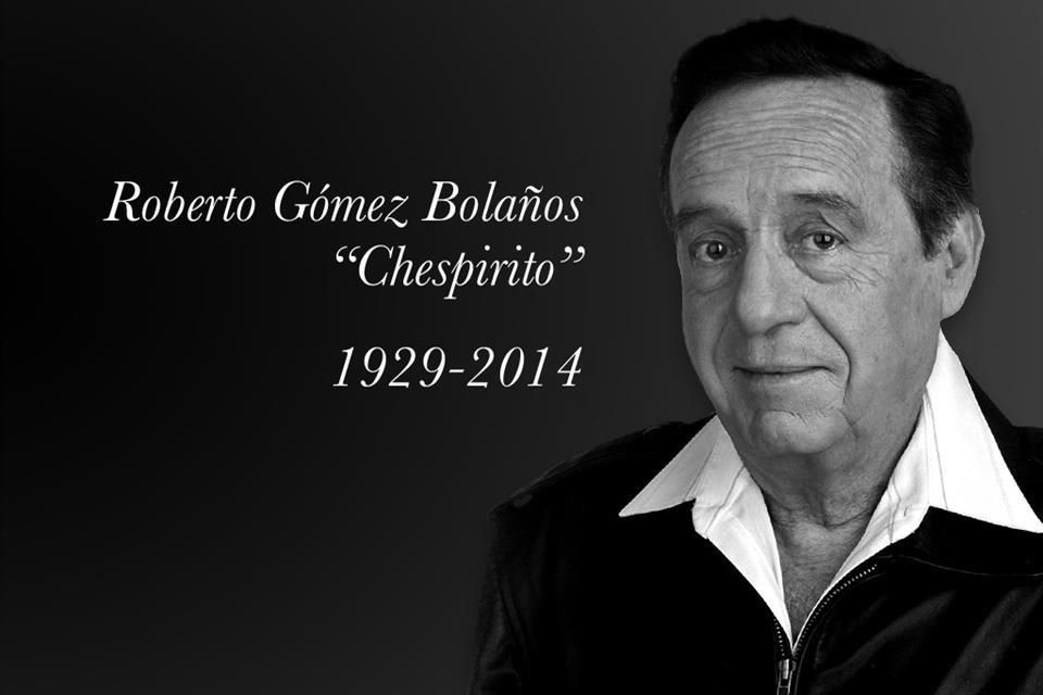 Reforma's tweet photo. Roberto Gómez Bolaños 'Chespirito' falleció en Cancún, lugar en donde vivió los últimos años http://t.co/xi22AK7sLi http://t.co/JuNcsbNWXt