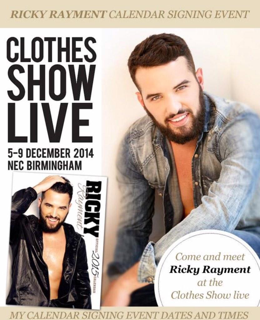 Ballstocancer's tweet photo. Fancy getting a signed copy of @RickyRayment Calendar? Simply follow us both &amp; retweet Ricky picks winner Monday 8pm http://t.co/1sFsZr7J8I