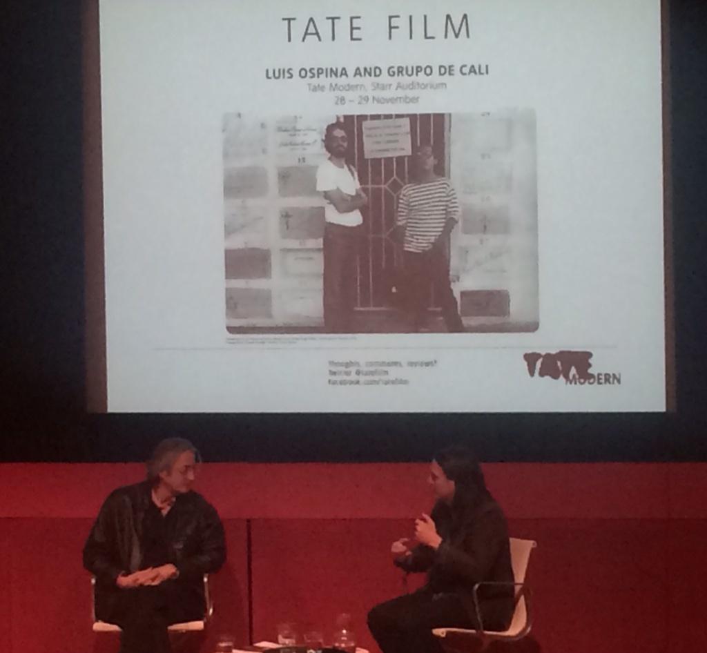ColombianEmbUK's tweet photo. Q&amp;A .@tatefilm with #Colombian director Luis Ospina in #London .@DLAFilmFestival http://t.co/nyZtaXW9JV