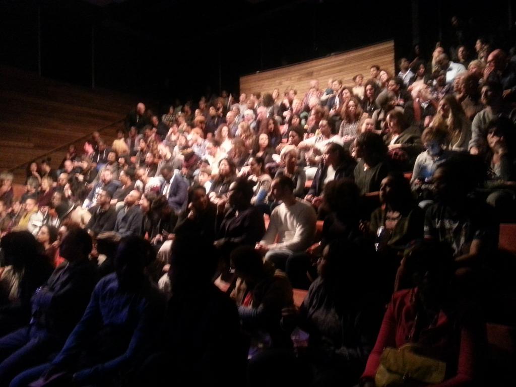 theNUC1's tweet photo. Uitverkochte zaal en goede vibe bij "Our Colonial Hangover" #idfabijlmerparktheater #idfa2014 http://t.co/poqZ8rwdH7