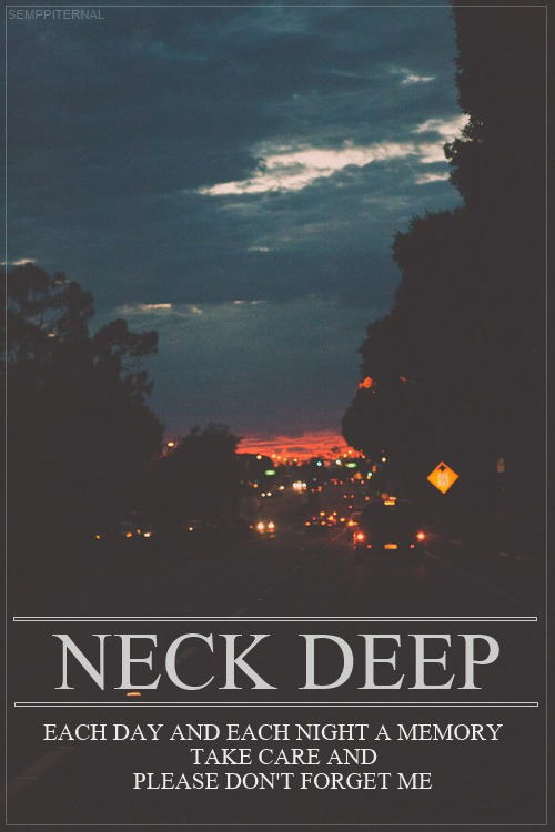 BryanStars's tweet image. Neck Deep