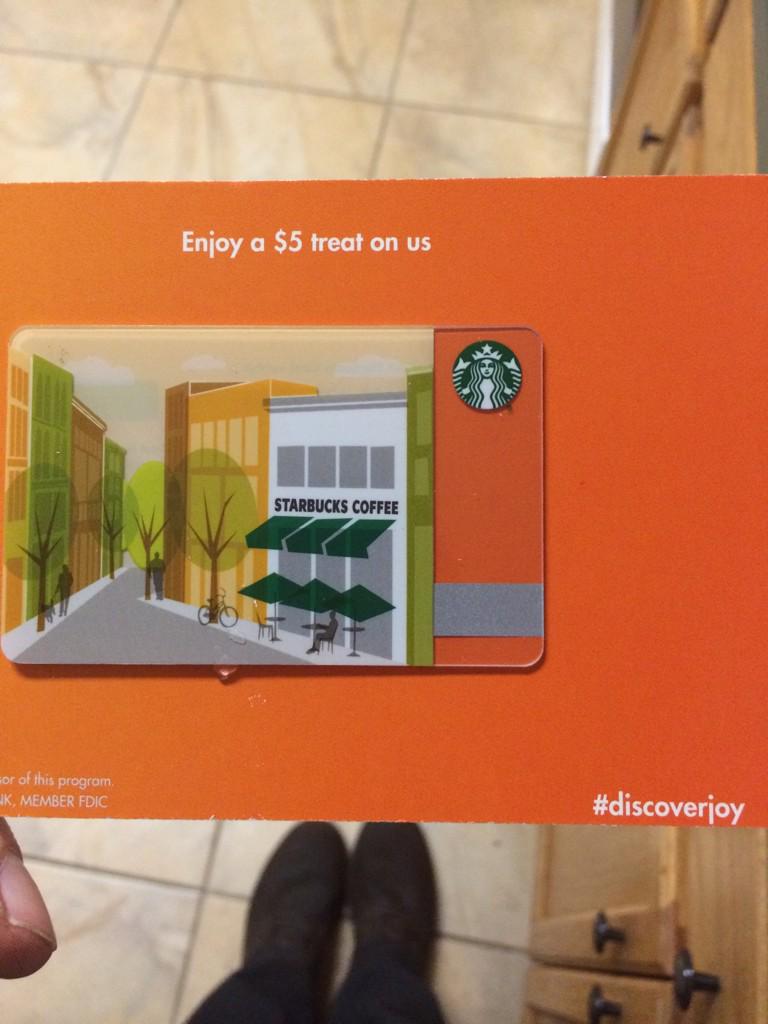 ScottHarbin's tweet photo. Sweet!.. Too bad I'm not a big coffee fan. Mother will enjoy. #DiscoverJoy http://t.co/tKwRVeWOzU