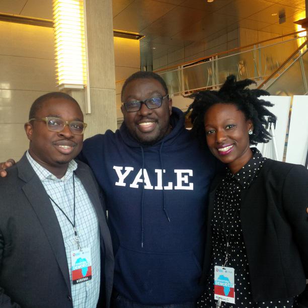 Andrew, Kwame, Sonya @ the Diaspora Day World Bank DC