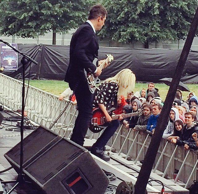 BizzarMusic's tweet image. #TheKills live @ Royal Hospital Kilmainham! The chemistry and emotion on that stage man! #RawPerformance