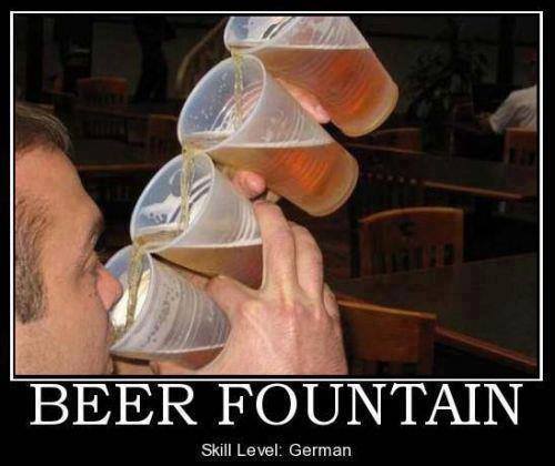 BuffBurger's tweet image. Get on our level #Germans #BeerFountain