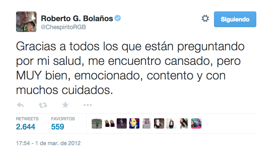CABLENOTICIAS's tweet photo. #TweetMemory: ¡@ChespiritoRGB ante todo alegre! - #HastaSiempreChespirito - http://t.co/ZGL7NXeTSa http://t.co/Pa99uj1gFa