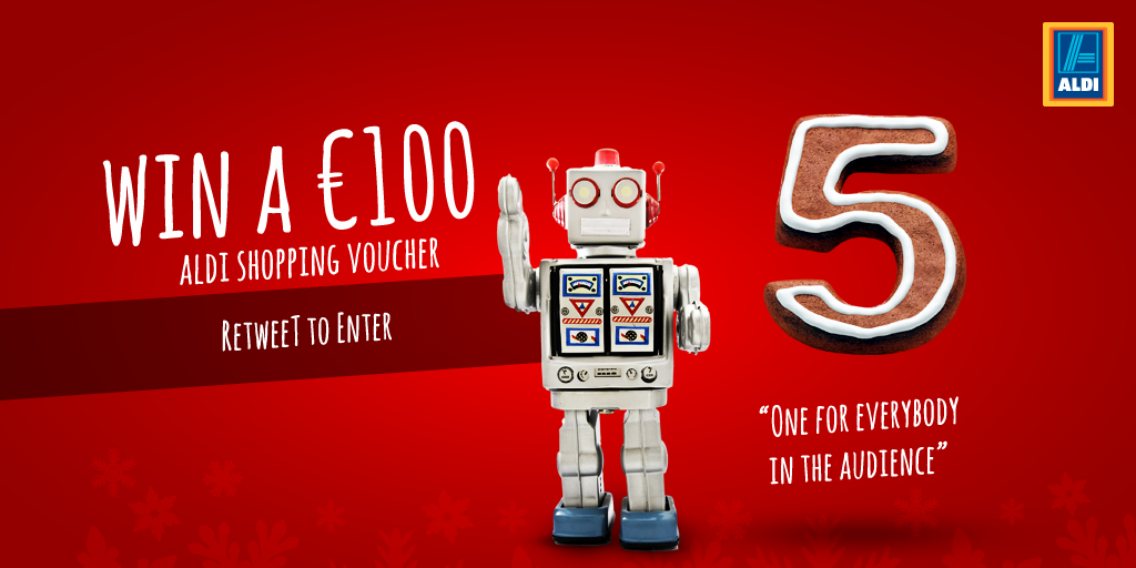Five times and counting! Retweet for another chance to win an #Aldi shopping voucher! #toyshow