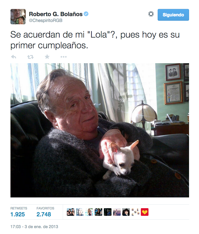 CABLENOTICIAS's tweet photo. #TweetMemory: ¡La amada mascota de @ChespiritoRGB! - #HastaSiempreChespirito - http://t.co/ZGL7NXeTSa http://t.co/hSSVBHNezK