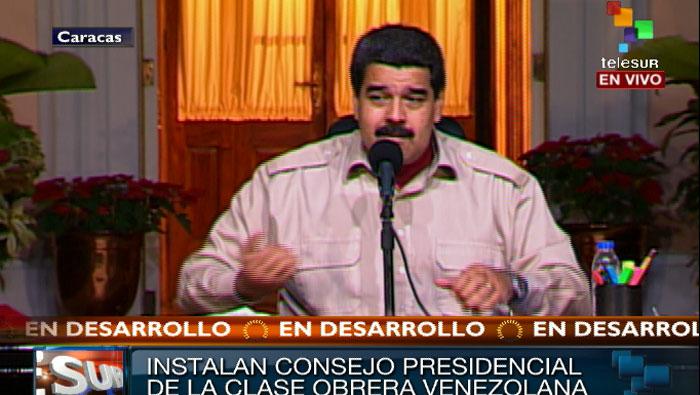 #LaFoto | Presidente de #Venezuela <a href="/NicolasMaduro/">Nicolás Maduro</a> instala Consejo Presidencial de Gobierno Popular de la Clase Obrera