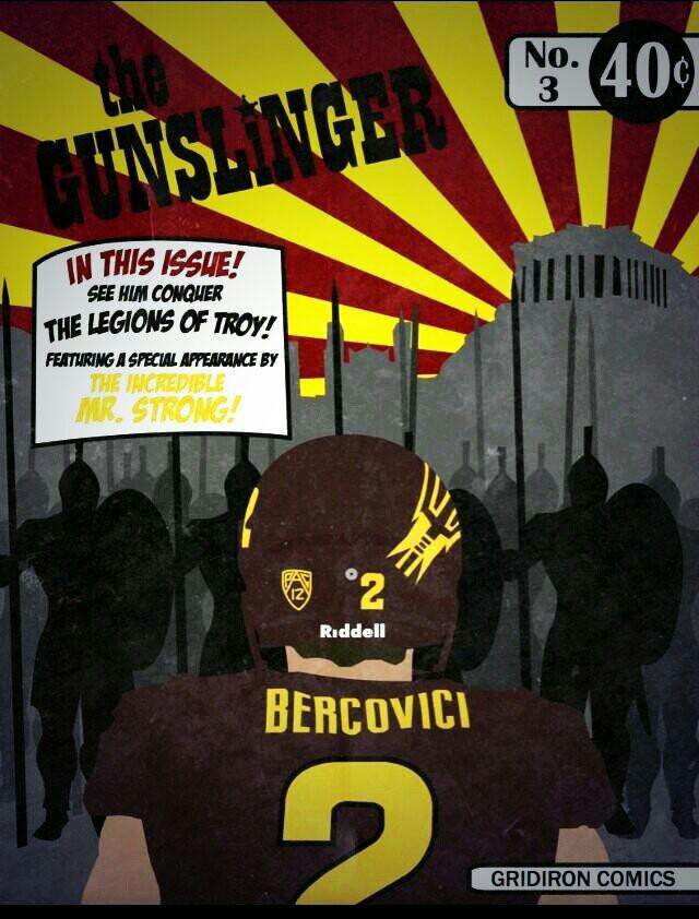 SunDevilsUT's tweet image. Can you spell #Bercovici without spelling #gunslinger?:)