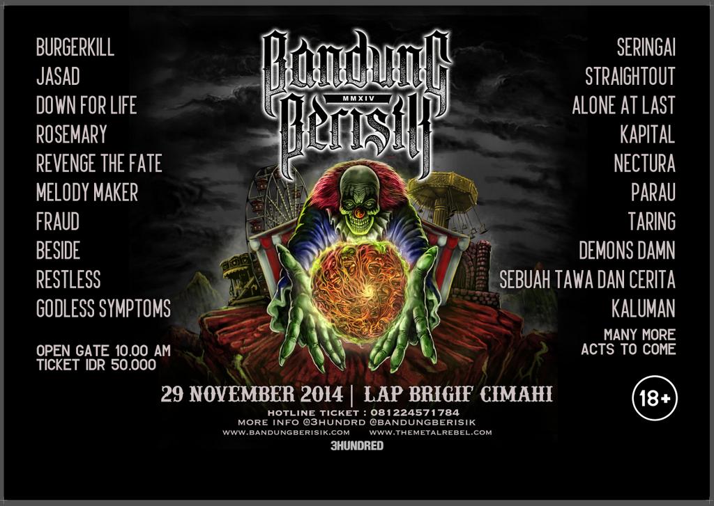 Event paling kencang di Indonesia milik Bandung,<a href="/BandungBerisik/">Bandung Berisik</a> resmi akan digelar hari ini,Dont miss it! #BB2014 #UG