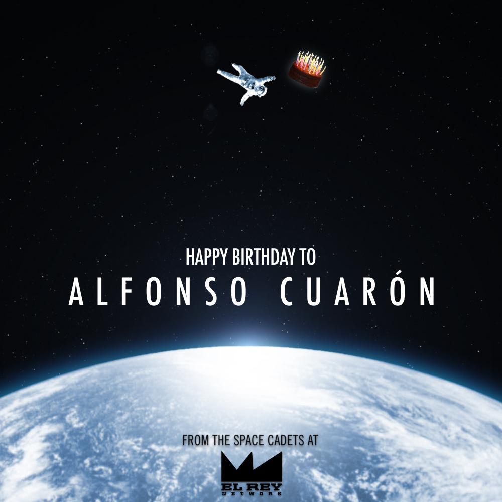 Happy birthday to Academy Award winning director and master of the tracking shot, Alfonso Cuarón! 
