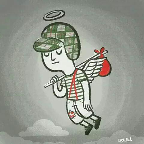 UnTalMikey's tweet photo. Y se nos fue "sin querer queriendo" un ángel mas en el cielo. Descanse en paz "CHESPIRITO" http://t.co/wOZioLOQ9Z