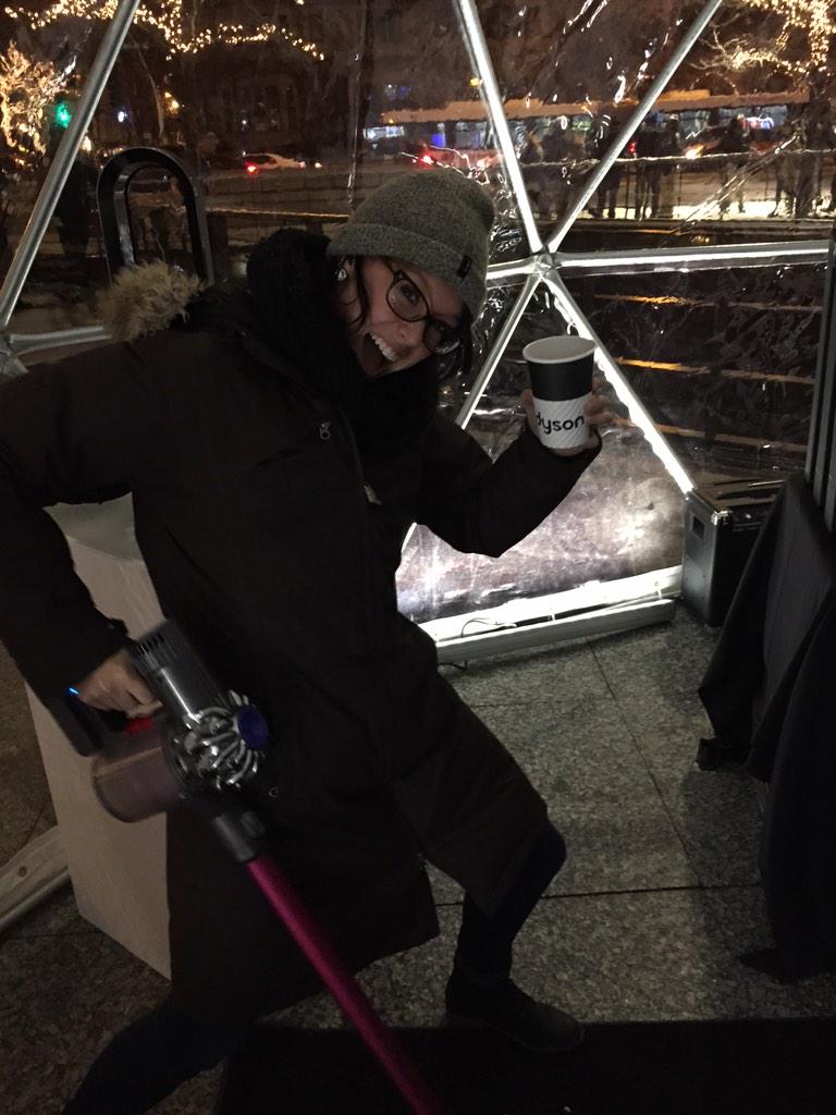 MarDeeKay's tweet photo. I'm a @Dyson evangelist! If you don't know, know you know #Chicago! #DysonHotPod has bomb hot cocoa &amp; vacuums duh! http://t.co/xG4ffoihHG