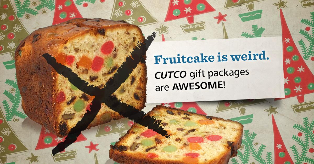 Forget the fruitcake. Get a better gift from #Cutco. buff.ly/15A48xQ. #holidaygifts #gifts #Christmas