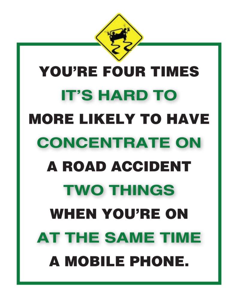 enddistraction's tweet photo. One focus while driving: to get from point A to point B. Do not try to multitask!!!! 🚗 http://t.co/tONQgto3iB