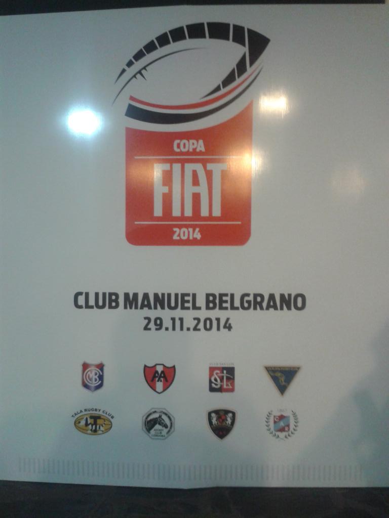 Jmarriascamps's tweet photo. #copafiat @infotalarc @laplatarugby @PrensaCMB @AAlumni @LaOvaladita  @clubsanluis_lp @plazajewell @FiatAutoArg http://t.co/bBOqDaUQW9