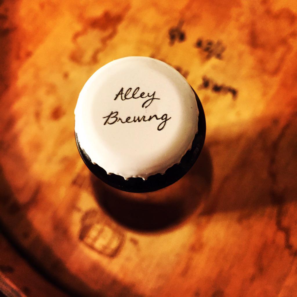 AlleyBrewing's tweet photo. New caps http://t.co/W51KDAUXaT