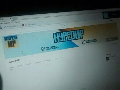 HypeddUP's tweet image. Thanks @PumpeddUP For making me the new channel art