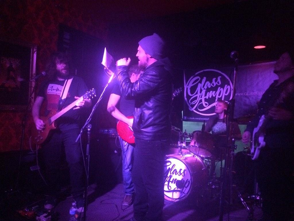 Steve from <a href="/glassamppband/">Glass Ampp</a> joining <a href="/grandlinemusic/">Grand Line</a> on stage for a cover of "Beat It" SWEET!