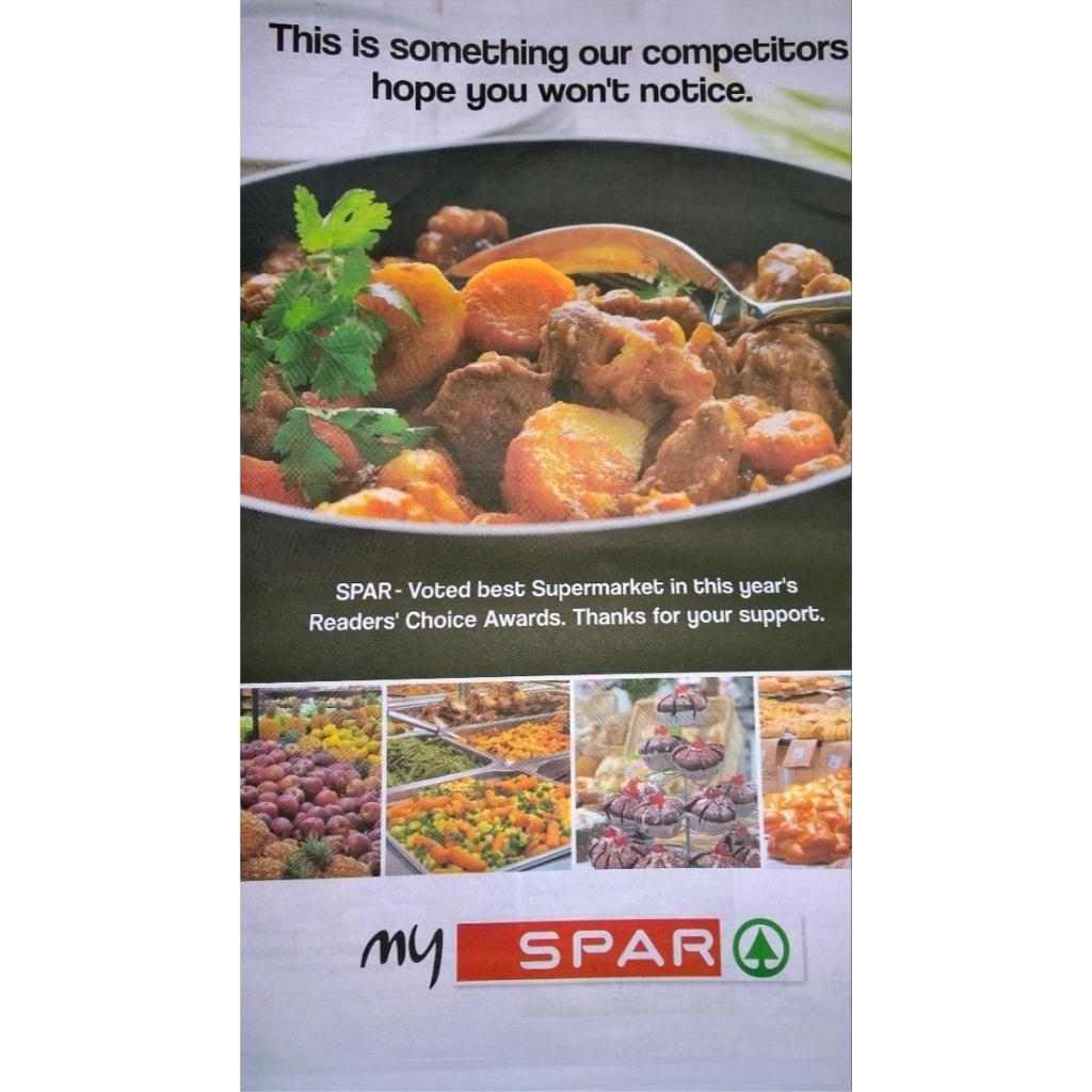 bruceybld's tweet photo. Extremely #proud of my client #SPAR - voted best #Supermarket in this yrs Readers Choice Awards #Congratulations! http://t.co/jt4qSlvxIq