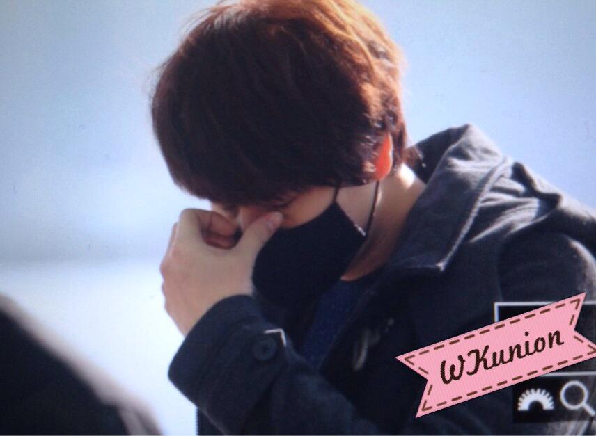 [preview] 141129 Kyuhyun at Incheon Airport going to Taiwan