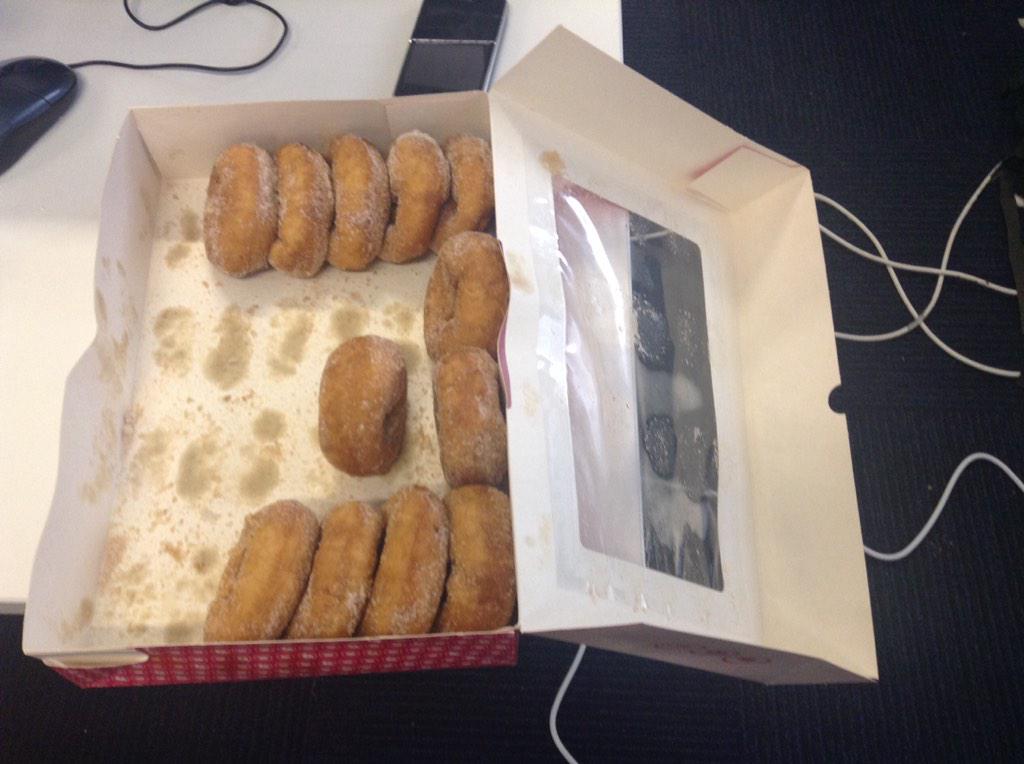 CaudexApp's tweet photo. Just finishing off our lunch at #HACT2014 #CBRIN thanks to @CodeCadets for food! http://t.co/7Qmq7GoXn8