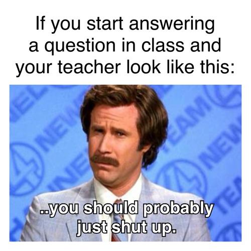 funnyorfact's tweet photo. I really hate this kind of teacher 😒👊 http://t.co/H2Jney8xF7