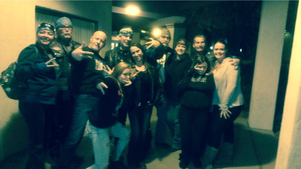 ceraweiner's tweet image. such a fun night. #squadgoals #newestedition 💙🚲⚠️