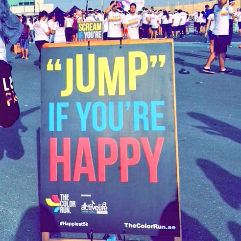 WasaifAlhenaki's tweet image. What a colorful day💗💛💚💜💙 #mydubai #Happiest5K #TheColorRunUAE