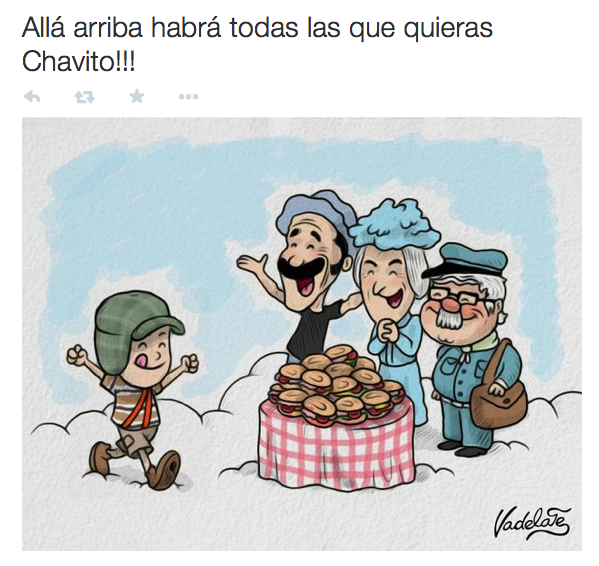dwcubas's tweet photo. La muerte de #Chespirito, el actor que encarnó al Chavo del Ocho, sacude las redes sociales http://t.co/n1EsqSLTzN http://t.co/ZXPTJXzKH1