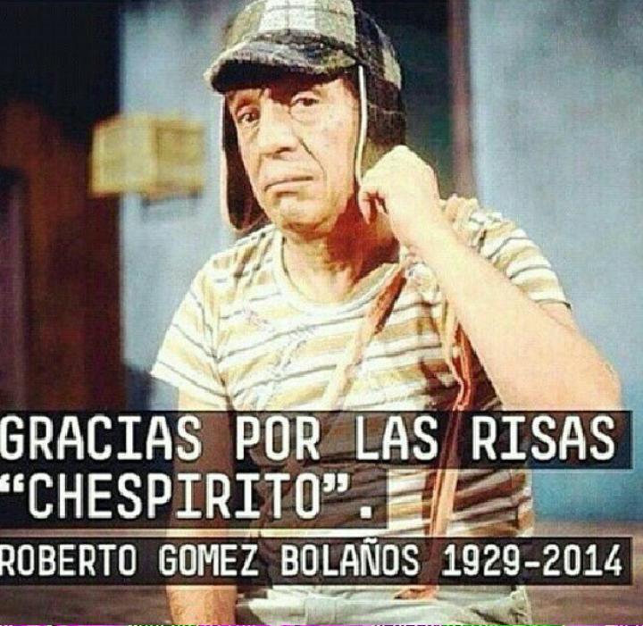 GironNatali's tweet photo. Latino que se respete , sea de donde es conoce a Chavito 😔💝 #Chavodel8 http://t.co/qA5JAjThoP