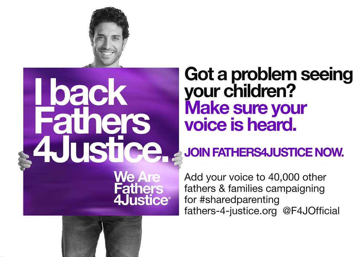 Fathers4Justice tweet media