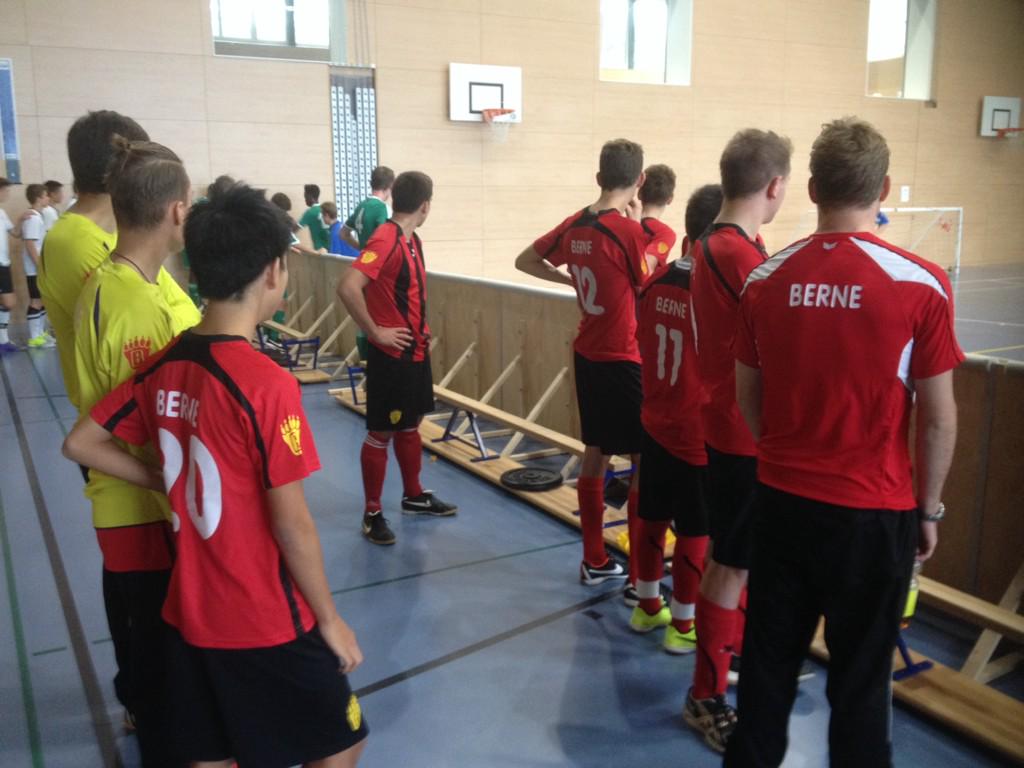 Ready for our first match of the SGIS indoor at ISL