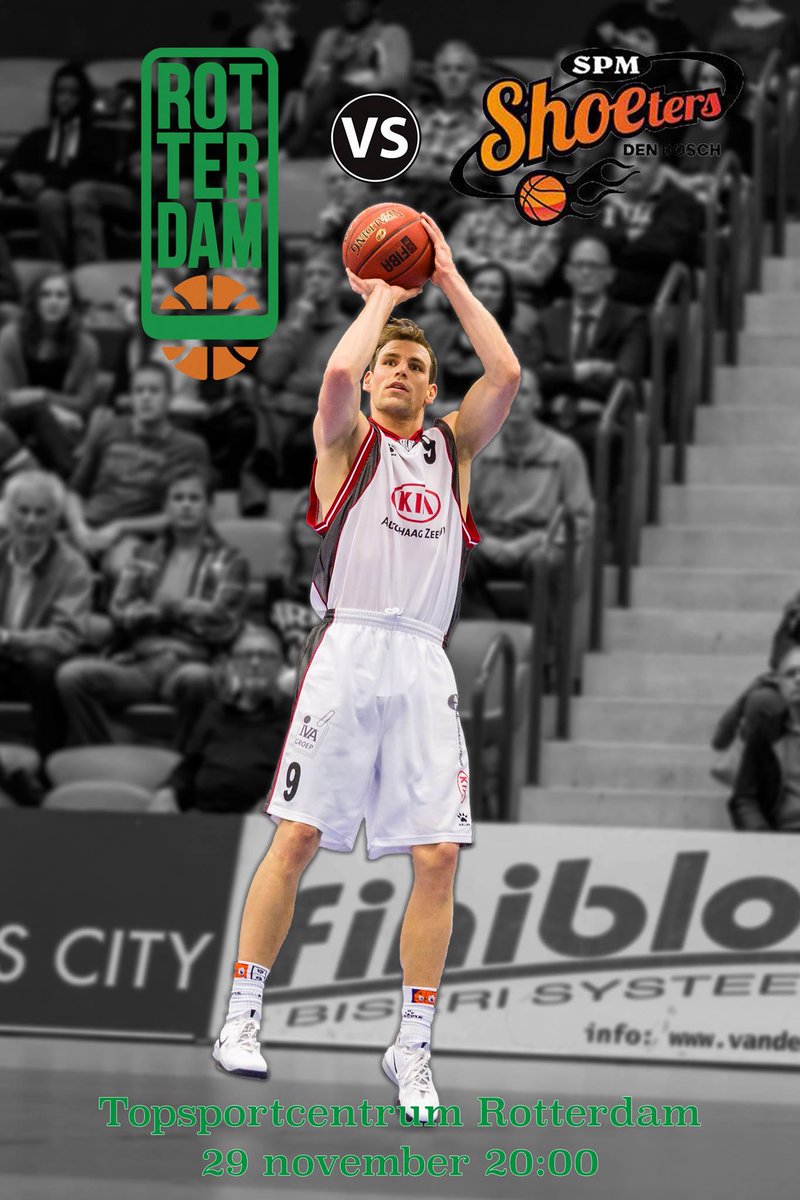 010Basketbal's tweet photo. GAMEDAY!
Vandaag komen de @SPMshoeters uit Den Bosch op bezoek in het Topsportcentrum Rotterdam. http://t.co/xXtLWfrTKd