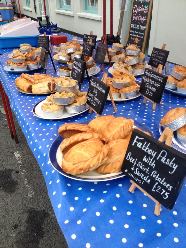 CockleshellDeli's tweet image. A scrumptious selection of our produce can be found in #Boveytracey, #Bishopsteignton and #Teignmouth today!