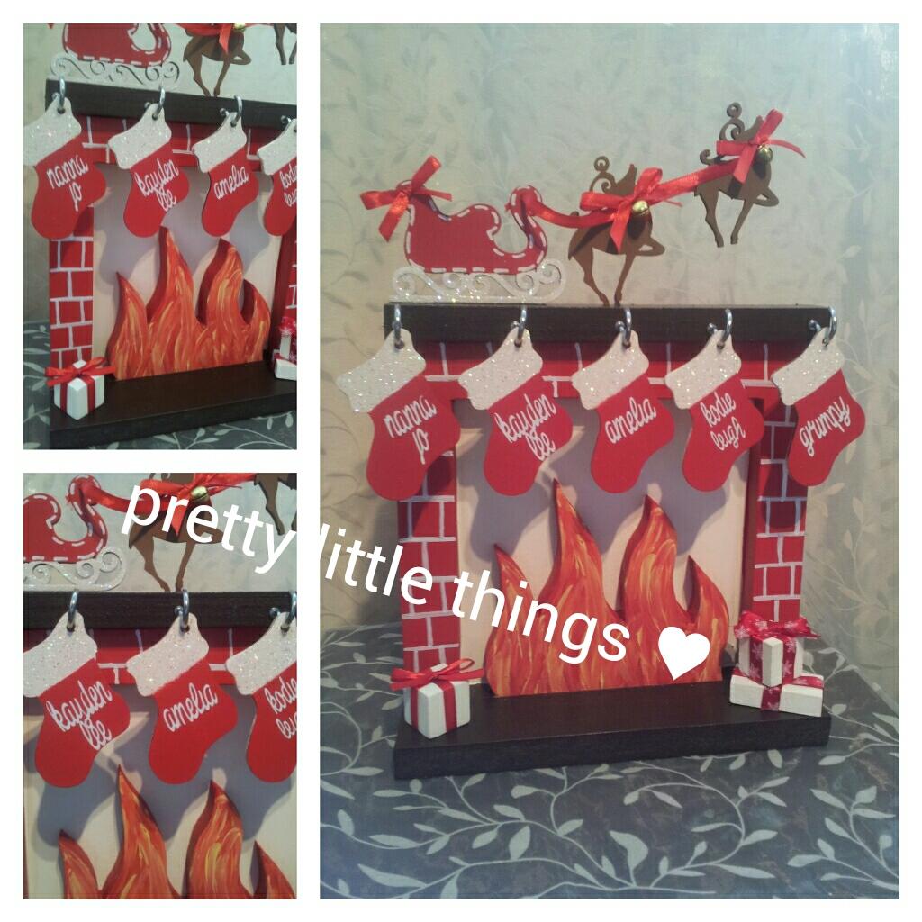 PrettyLthings1's tweet image. #handmade #handcut #handpainted #christmas #fireplace #personalised #stockings #original